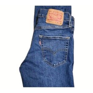 Levi's 511 Jeans Men's 29x32 Modern Slim Fit Dark Wash Stretch Distressed